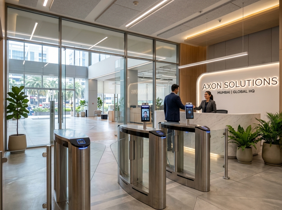Biometric Turnstile Installation