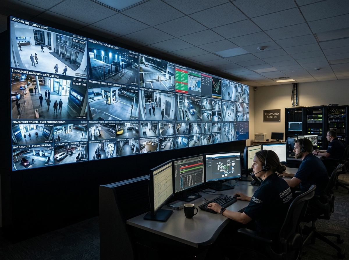 CCTV Command Center Installation